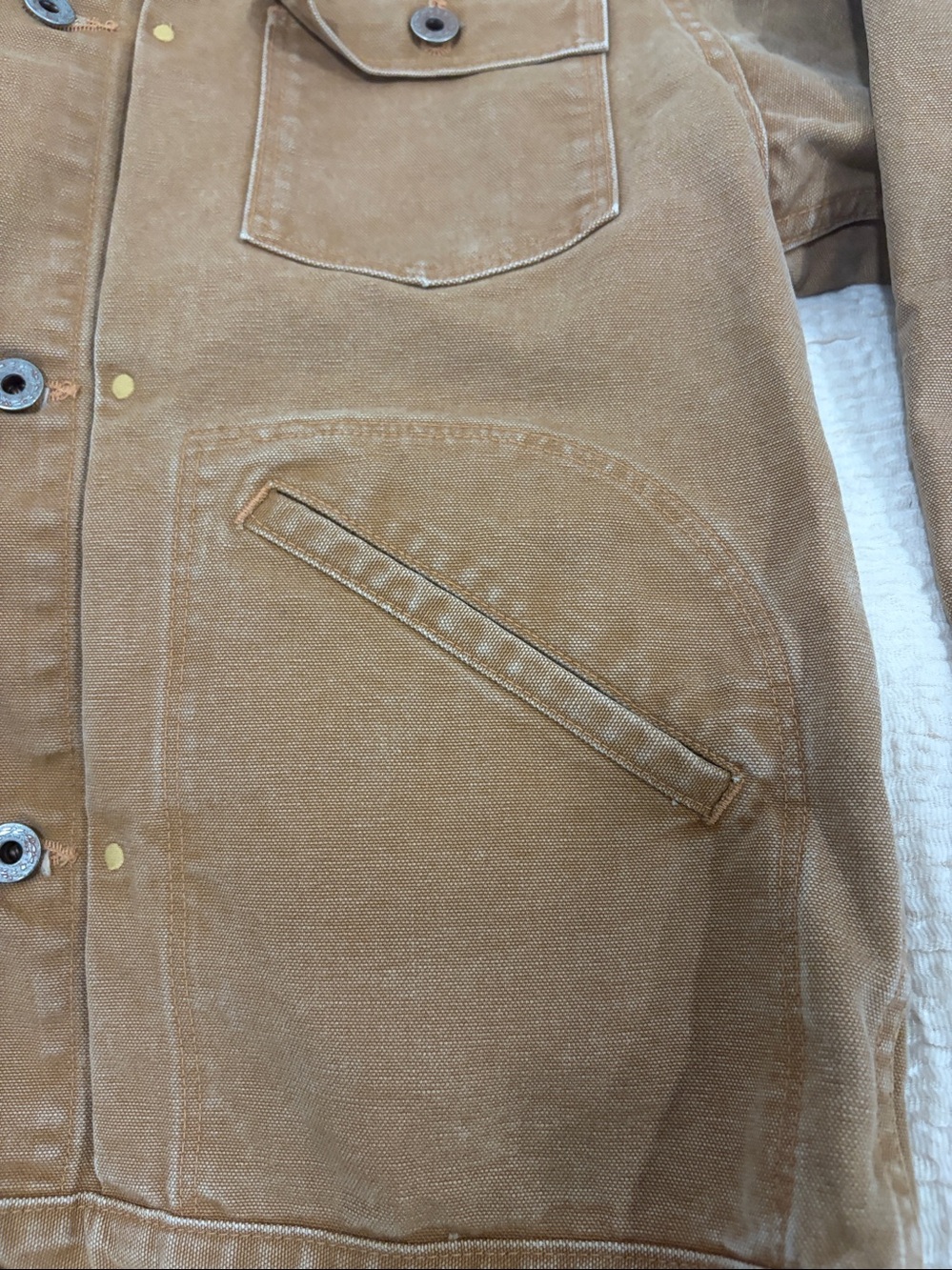 Runabout Goods Starborn Jacket in Duck Brown Canvas - Picture 6 of 8